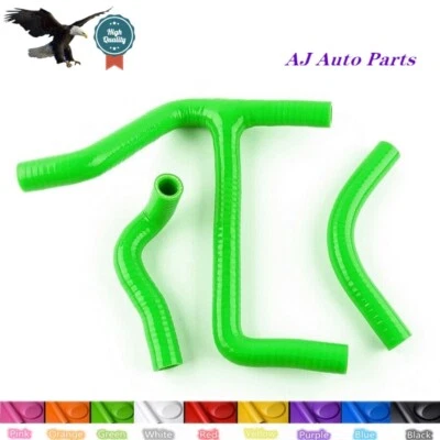 Kit de mangueras de refrigerante de radiador de silicona verde para Suzuki RMZ450 2008-2017 Foto 1 de 4