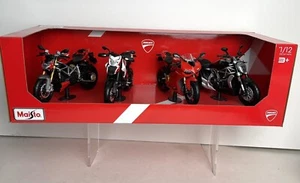 Maisto Ducati Motorcycles 1/12 Die-cast Metal: pack of 4 - Brand New - Picture 1 of 10