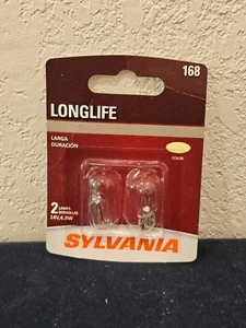 Pack of 2 Sylvania 168 Longlife Bulbs Replacement - NEW - Bild 1 von 2