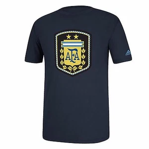 Argentina National AFA Adidas Men's Short Sleeve Graphic T-Shirt - Picture 1 of 5