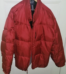 Vintage Gap Puffer Jacket Heavy Winter Coat Outdoors Y2K Size XL - Picture 1 of 6