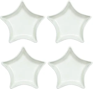 Star-Shaped Multipurpose Ceramic Sauce Dish Seasoning Dishes Sushi Dipping Bowl - Picture 1 of 6