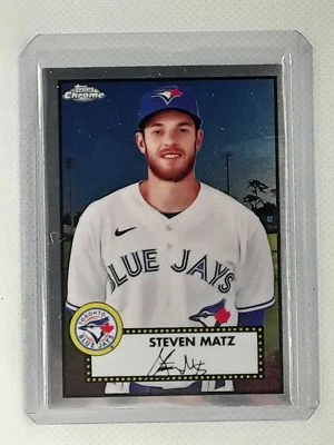 Steven Matz 2021 Topps Chrome Platinum Anniversary -  #265 - Image 1 of 2