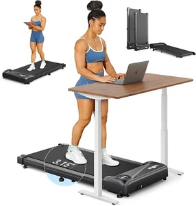 Walking Pad Treadmill Under Desk, Portable Mini Treadmill for Home/Office - Picture 1 of 7
