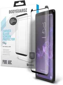 Bodyguardz Pure Arc Curved Glass Screen Protector for Samsung Galaxy S9 Plus - - Picture 1 of 1