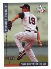 2010 Grandstand Asheville Tourists Chris Balcom-Miller - Colorado Rockies