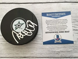 Antti Niemi Signed Autographed Dallas Stars Hockey Puck Beckett BAS COA a - Picture 1 of 4