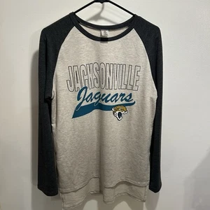 Jacksonville Jaguars NFL Team Apparel Women’s Long Sleeve T-Shirt XL - Picture 1 of 3
