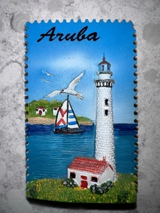 Vintage Aruba Refrigerator Magnet. (N) - Picture 1 of 2