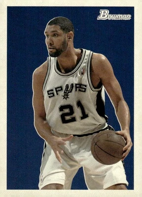 Bowman 48 #71 2009-10 Tim Duncan Foto 1 de 2