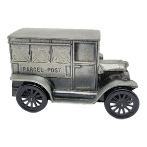 Banthrico US Mail 1919 Parcel Post Automobile Metal Coin Bank 1974 - Picture 1 of 7