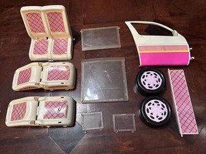 VTG Barbie Picnic Mini Van 13185 1995 Replacement Parts Seats Glass Wheels etc - Picture 1 of 9