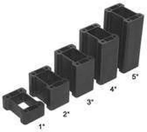 Powermadd Non-Pivot Riser Block - 2in. Snowmobile 45503 66-0412 15503 44-8314 - Picture 1 of 4