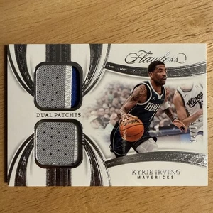 2024/25 Panini Flawless Kyrie Irving Game Used Jersey Patch 14/15 Mavs - Bild 1 von 2