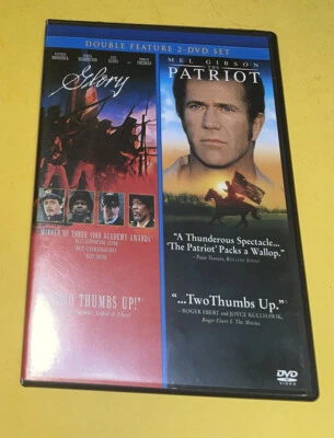 Glory / The Patriot (Double Feature 2-DVD Set) Mel Gibson Denzel Washington - Image 1 of 2