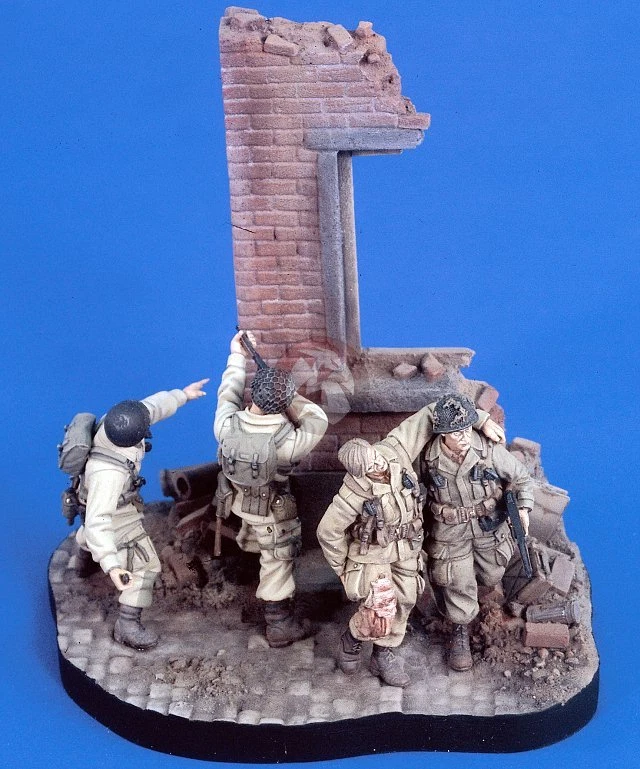 Verlinden 1/35 506ª Batalla Aerotransportada de Carentan Normandía 1944 (4 Figuras) 2435 Foto 1 de 1