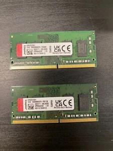 Kingston KVR32S22S6/4 4GB RAM x2 - Picture 1 of 1