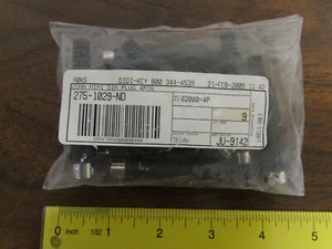 9 Pieces -- Digi-Key 275-1029-ND 4 Pin Mini DIN Plug S-Video Connector New - Picture 1 of 2