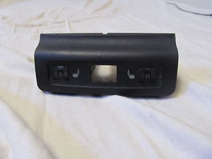05 06 07 08 AUDI A4 S4 RS4 REAR SEAT WARMER SWITCH AND TRIM OEM - Picture 1 of 2