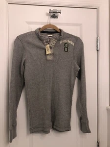 Abercrombie boys large thermal top gray new wirh tags - Picture 1 of 9