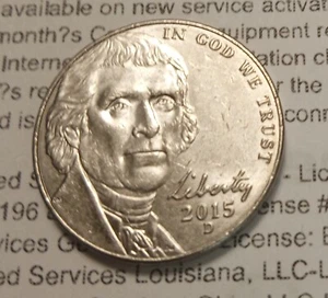 2015 D Jefferson Nickel, DDO, DDR, FS. - Picture 1 of 4
