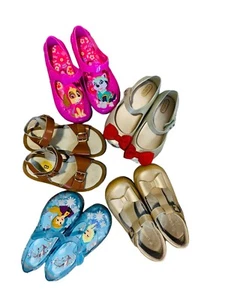 Mini Melissa- Lamour-Omi- Girls Shoes Lot of 5 Total- Size 8-11 - Picture 1 of 12