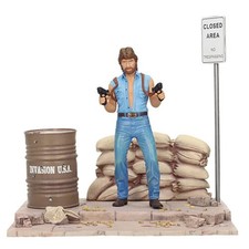 Chuck Norris Invasion USA Matt Hunter Action Figure with Diorama 161SD03