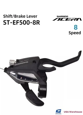 New Shimano Altus ST-EF500 8 Speed Single Right Shifter - Image 1 of 4