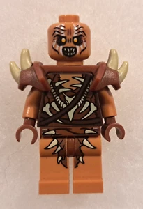 LOTR Lego Gundabad Orc Bald Shoulder Spikes Minifigure Lord of the Rings Hobbit - Picture 1 of 2