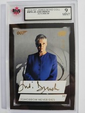 Judi Dench 2019 James Bond Collection Gold Auto Card #56/99 KSA Graded 9!!!