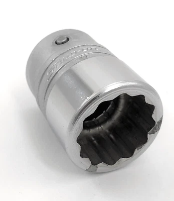 Vintage Snap-On LDH362, SAE, 1-1/8", 3/4" Dr, 12-Point Flank Dr, Shallow Socket - Image 1 of 4