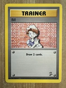 Bill 118/130 Common Base Set 2 Pokemon TCG 2000 Vintage WOTC - LP - Picture 1 of 2