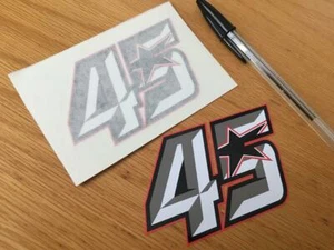 Scott Redding Rennnummer 45 (kleines Paar) - 2019 UK VERKÄUFER - Bild 1 von 1