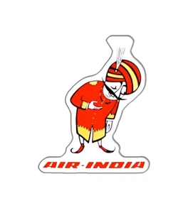 Air India Vintage Sticker - Picture 1 of 3