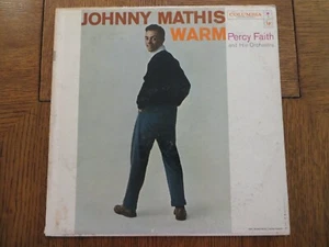Johnny Mathis, Percy Faith – Warm – 1957 - Columbia CL 1078 Vinyl LP G+/VG - Picture 1 of 5