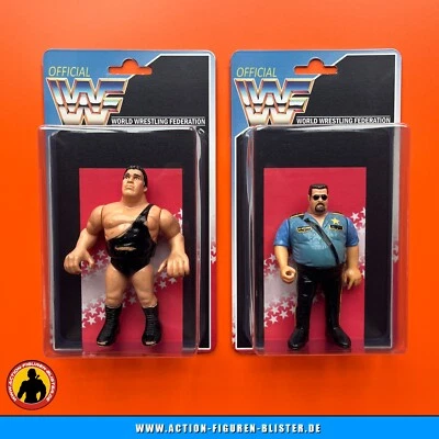 BLISTER-CASE für lose WWF Wrestling Hasbro Hulk Hogan Dusty Rhodes WWE MOC