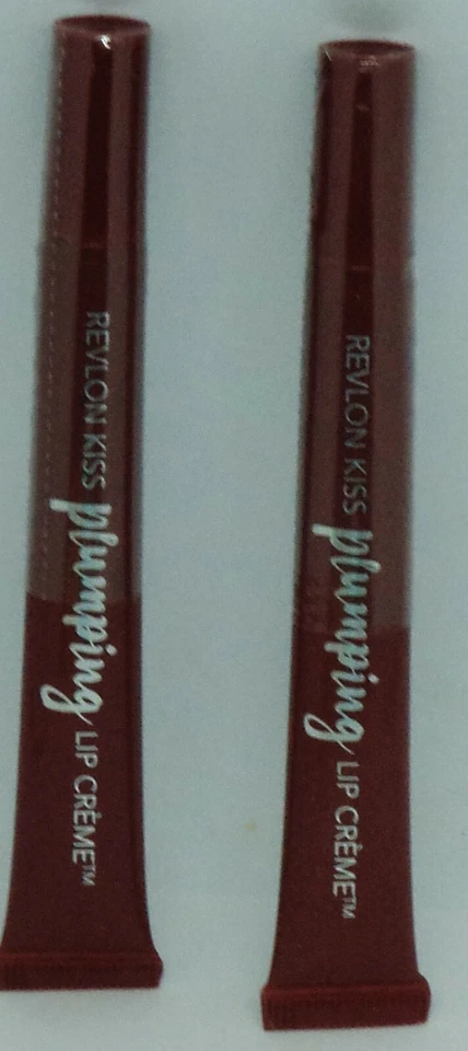 2 REVLON Kiss Plumping Lip Creme VELVET MINK #540 .25 oz (7.1g) Each Sealed - Image 1 of 1