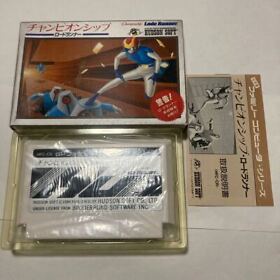 Nintendo Famicom game Championship Lode Runner W/Box Instructions FC NES NTSC-J