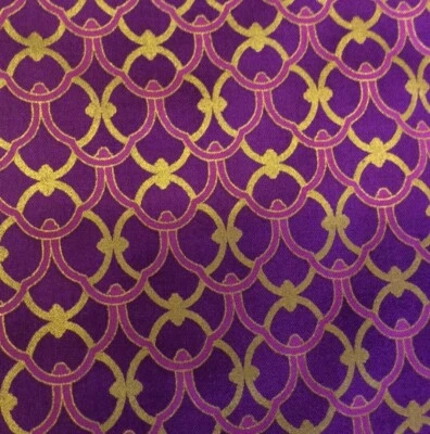 Hoffman - Alchemy #L7343 - Magenta/Gold--7/8 yard - Image 1 of 2