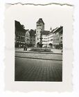 Landsberg am Lech 1938 - Brunnen Stadtplatz - Kleines altes Foto 1930er