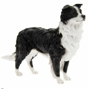 Border Collie Sheepdog Standing Dog Ornament Figurine Gift Boxed - Picture 1 of 3