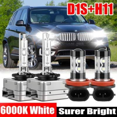 Пара для BMW X5 2007-2016 2017 Faro HID blanco alto-bajo + светодиод luces antiniebla - Изображение 1 из 4