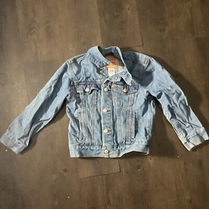 Levi Jeansjacke Kinder Blau Größe 5 - Bild 1 von 6
