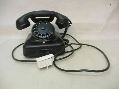 x-19978 Altes Bakelit Telefon W38 06/58,mit Gebrauchsspuren,ungereinigt - Bild 1 von 4