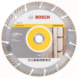 Disco de corte de diamante Bosch hormigón Ø 230 mm KS piedra ladrillo mármol granito clinker - Imagen 1 de 5