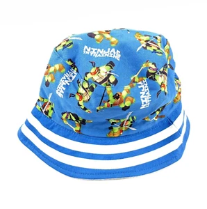Nickelodeon Teenage Mutant Ninja Turtles TMNT Bucket Fishing Sun Hat Kids Blue - Picture 1 of 3