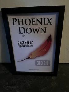 Final Fantasy A4 Framed Print - Picture 1 of 1