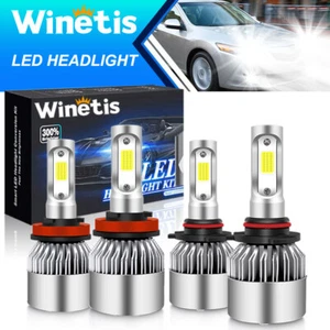 For 2009-2014 Acura TSX -High Performance LED DRL Daytime Running Light+Fog bulb - Picture 1 of 9