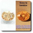2.97 Cts Axinite (Fe) Couleur Changeante . Si1 France.
