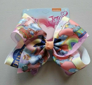 Jojo Siwa Large Hair Bow Colorful Dumbos Circus School Holiday Party Dumbo BoBow - Picture 1 of 5